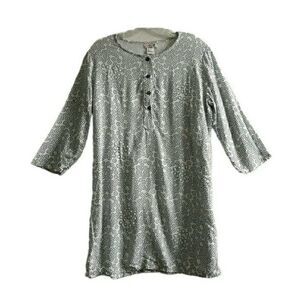 Chach Beach Swim Suit Cover Lounge Women Large Black White Sequin Beads Rayon